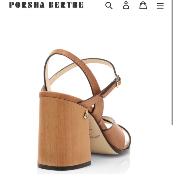 Authentic Jimmy Choo Joya Leather Sandals - Picture 4 of 8